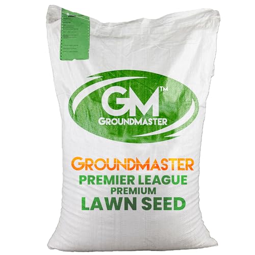 Groundmaster 1kg Pro Premier League Grass Mix Hard Wearing Lawn Sports Grass Seed
