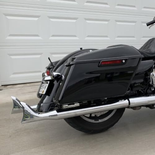 SHARKROAD 36" Fishtail Slip-On Mufflers