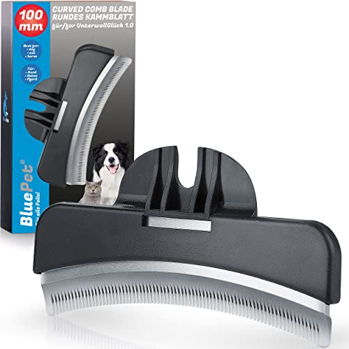 BluePet® Peine adicional curvado de 100 mm para el cepillo 1.0 deShedding para gatos y perros | Eliminación del subpelo (sólo para la versión del cepillo 1.0) Cover