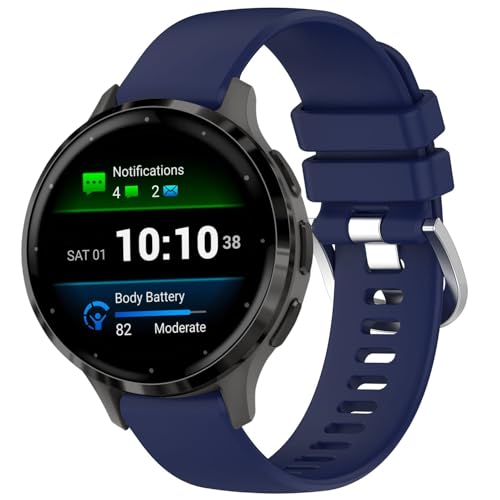 Garmin Venu 3SohɑΉB18mm\tgVRpXgbv Garmin Venu 2S/ Forerunner 265S/ 265S Music/ 255S/ 255S MusicX}[gEHb`p (lCr[u[)