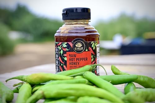 Raw Hot Honey Farm-Grown Chili de Arbol & Serrano 12oz miniatura 1