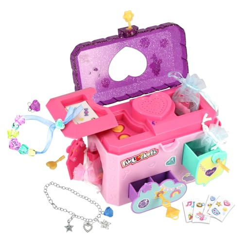 FUNLOCKETS Secret Jewellery Box Kids Activity Set with Lock & Keys Age 5+