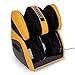 Price comparison product image GLOBAL RELAX® | VITALZEN Plus Electric Massager for feet, Legs, Thighs and Knees | Yellow I 3 Intensities and Modes I Pressure Therapy I Shiatsu I Compression I Heat | Relief Pain I Muscle Relief