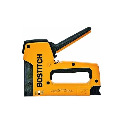 BOSTITCH Upholstery Stapler/Tacker, Heavy Duty (T6-8)