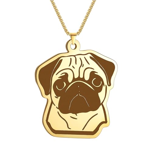 Collier carlin unique en acier inoxydable au design tendance et durable