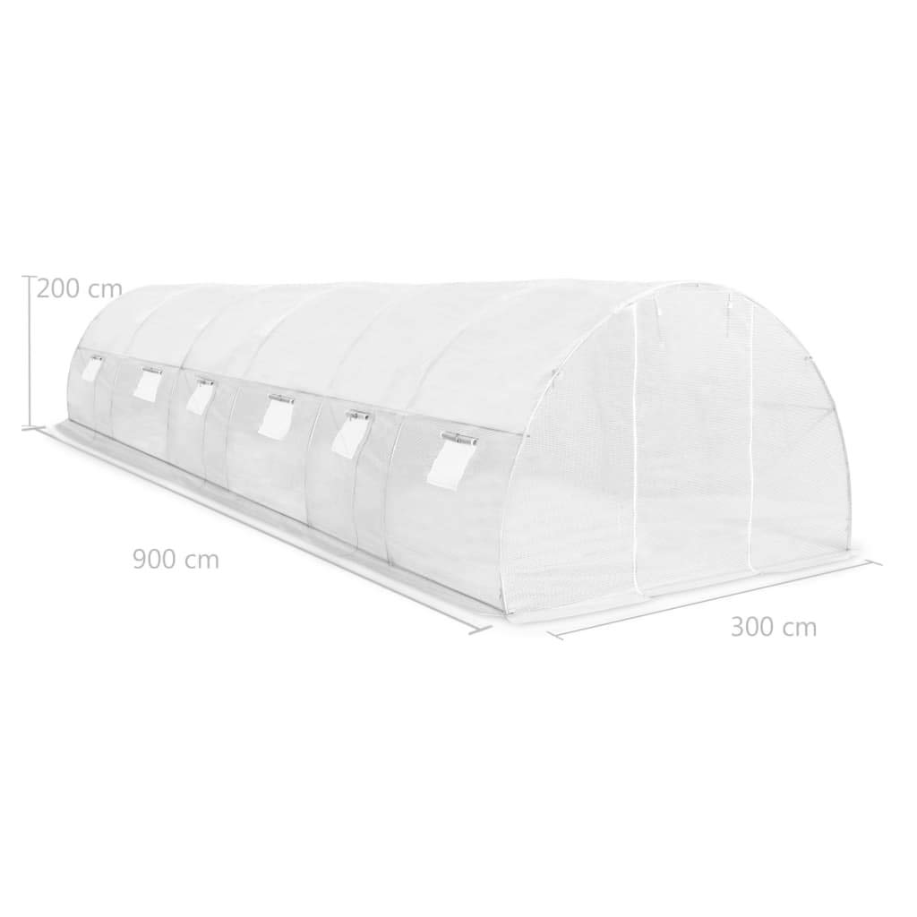 Serra 27m² 900x300x200 cm