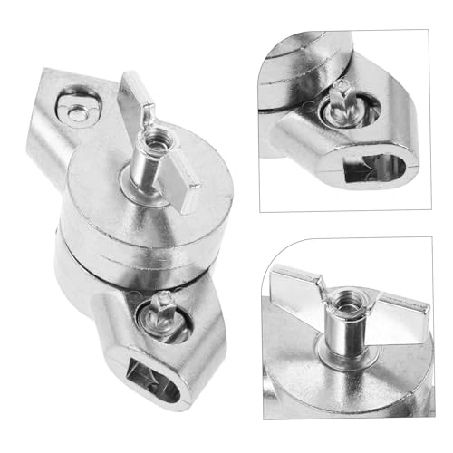 Adaptador para Soporte de Platillos ibasenice, Montura Estable de Aleación de Zinc, Fácil Instalación para Músicos y Bateristas miniatura 7
