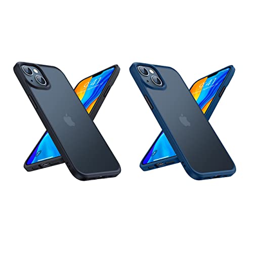 TORRAS Guardian Series Designed for iPhone 13 Blue & Black Case