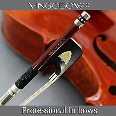 3/4 Size PERNAMBUCO Cello Bow For Professional Players Deep and Powerful Sound Natural Horsehair, Art No.430C