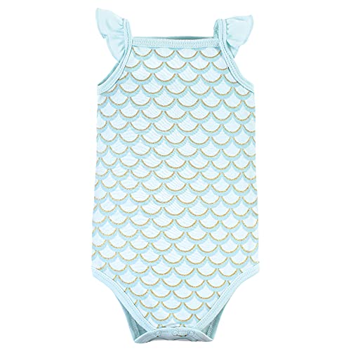 Image of Hudson Baby Unisex Baby Cotton Sleeveless Bodysuits