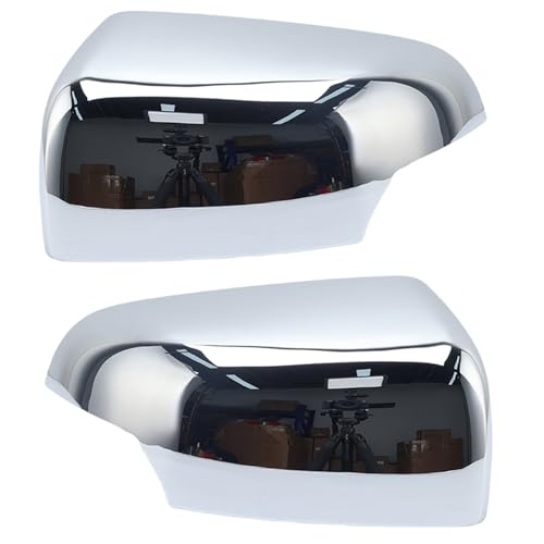 Couvercle de rétroviseur pour rénover Mazda BT-50 coque extérieure noir brillant