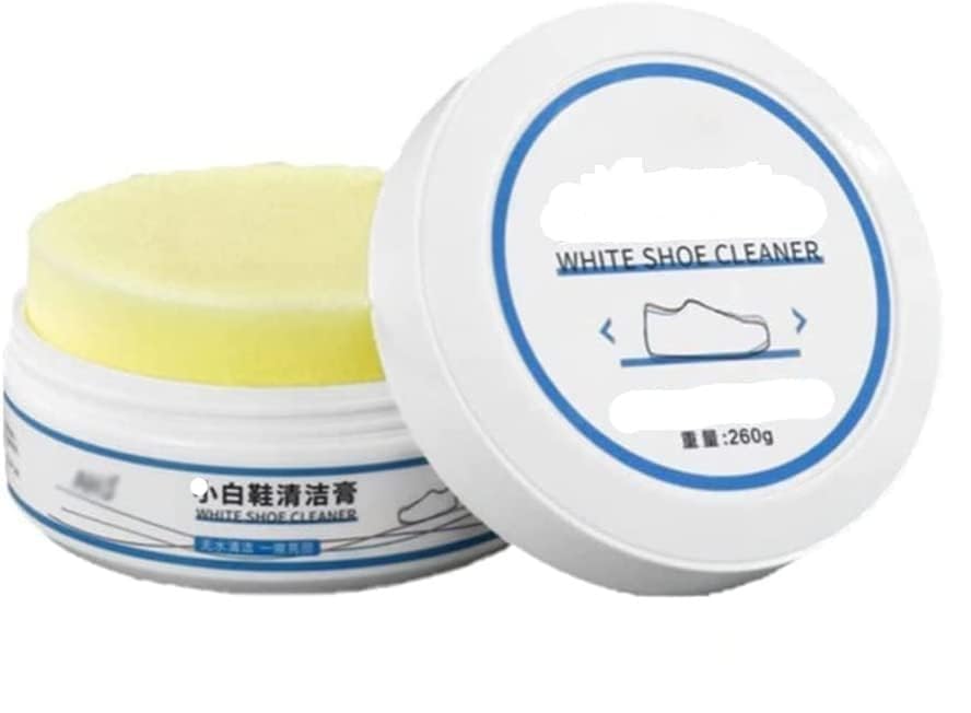 VIETNAM White Shoe Cleaning Cream with Sponge Practical Kit Shoes Whitening Cleansing, Stain Remover Cleansing for Shoe, Sneaker Cleaner White Shoes, No-Wash, for Leather Shoes, Sports Shoes - 120GM (B0CCF796GT) Amazon Price History, Amazon Price Tracker