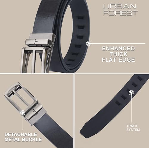 Image of URBAN FOREST Jord Leather Belt for Men