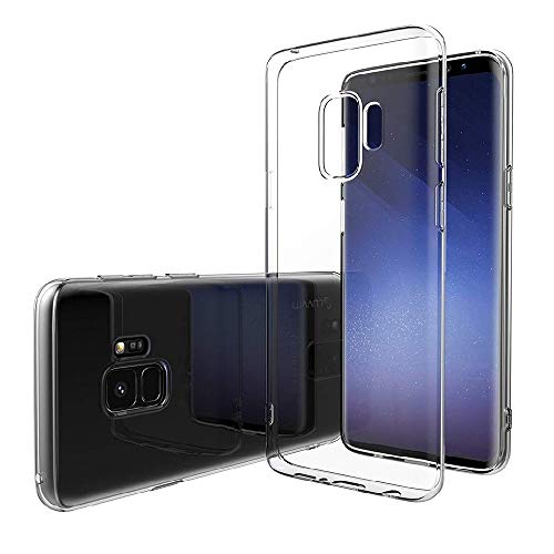 Image of Solimo Basic Case for Samsung Galaxy S9 (Silicone Transparent)