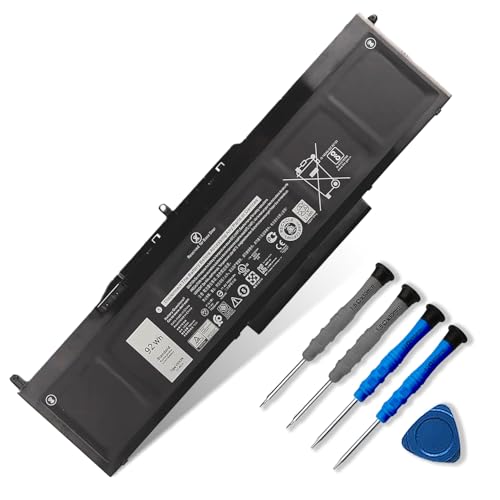 Image of VG93N Laptop Battery Compatible with Dell Precision 15 3520 3530 E5580 E5590 5591 Series Notebook VG93N 0VG93N WFWKK 0WFWKK Battery 11.4V 92Wh 6-Cell