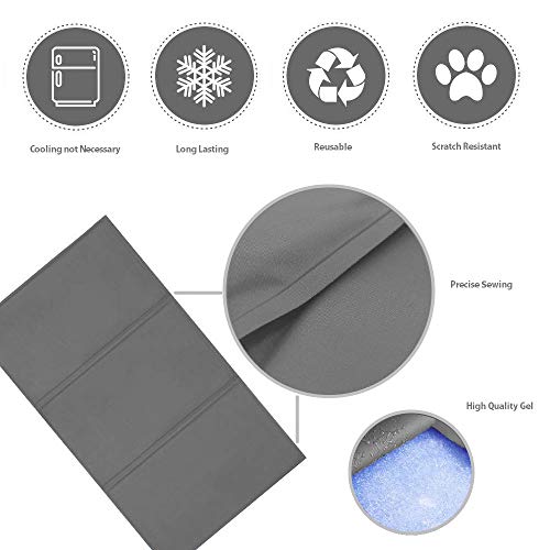 Qisiewell Tappetino rinfrescante per cani e gatti