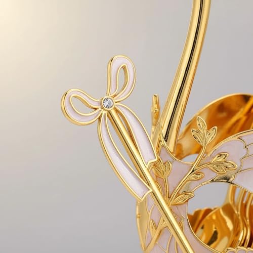 European Style Tea, Coffee and Sugar Canister Set, Decorative Kitchen Storage with Gold White Swan Spoon Holder - Image 8