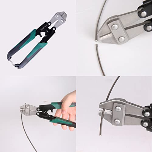 Escultora 2Pcs 18 8 Inch Alloy Steel Bolt Cutter, Lock Cutter With Rubber Handle, Wire Cutters For Chain, Barbed Wire, Lock, Cable Ties, Padlocks, Edge Banding, Box Spring #TOP6