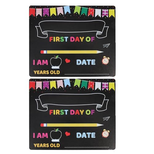 Pizarra borrable Artibetter de PVC con superficie lisa anti-manchas en pack doble color negro