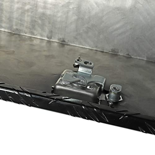 Lucasng 39"X13"X10" Black Aluminum Heavy Duty Pick Up Truck Truck Bed Tool Box Trailer Storage Tool Box W/Lock & Keys #TOP6