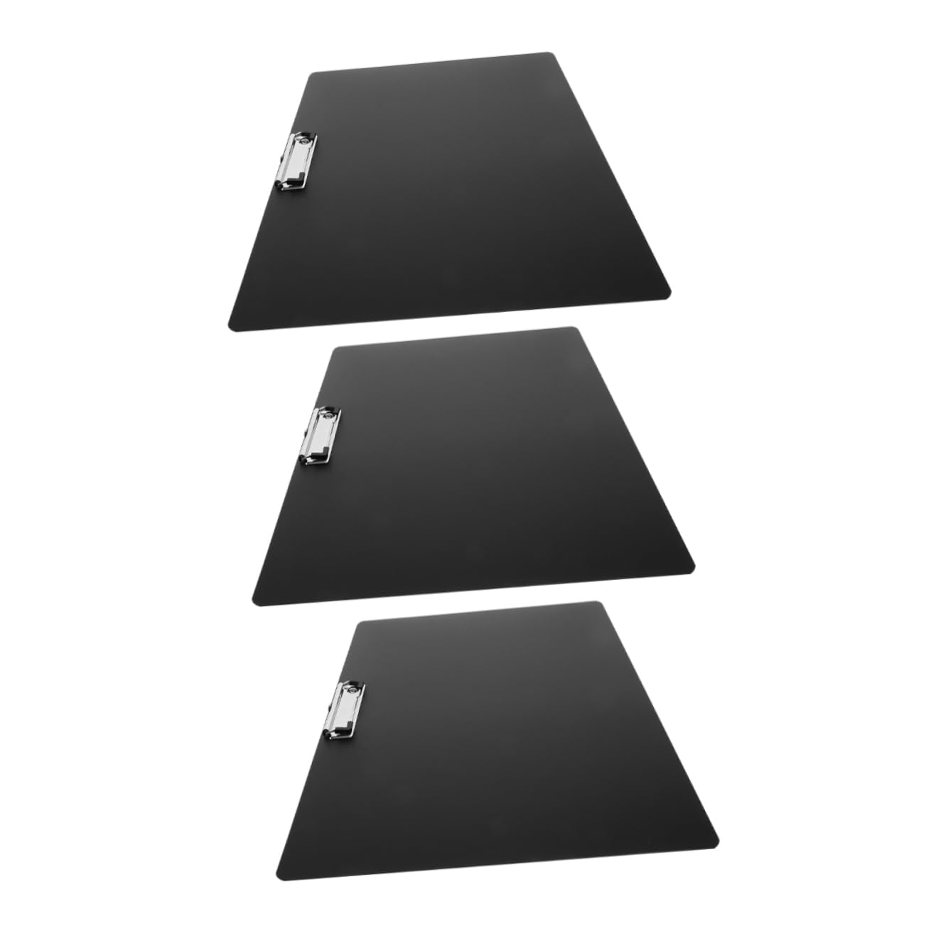 Portablocchi A3 Nero 3 Pezzi in Pp Clip in Metallo