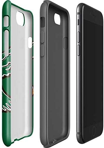 Miniatura 3 de Skinit Funda para teléfono Pro compatible con iPhone SE (2 y 3 generación), diseño de logotipo retro de los Philadelphia Eagles con licencia oficial