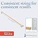 Wood Square Dowel Rods, 1/4-inch x 24, Pack of 25 Wooden Craft Sticks for Crafts and Woodworking, by Woodpeckers