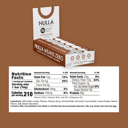 Nulla Barra 12 unidades doble chocolate miniatura 2