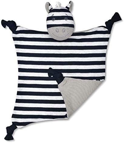 Organic Farm Buddies Apple Park Ziggy Zebra Blankie, Blanket Baby Toy for Newborns, Infants, Toddlers - Hypoallergenic, 100% Organic Cotton image 2