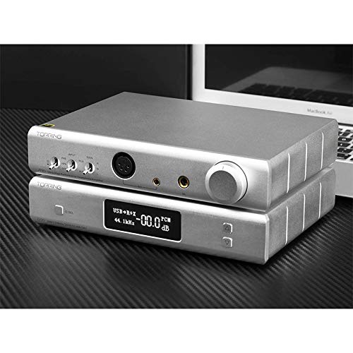 TOPPING A90 Hoofdtelefoon Versterker 4.4mm XLR Desktop HiFi Volledige Gebalanceerde Versterker Pre-Versterker (Zwart BK) - Afbeelding 5