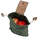 Produktbild HH-CC Gürteltasche aus Leder, Futtertasche Obstpflücktasche aus gewachstem Segeltuch für Obst, Beerenpflücken, Eierernte,C