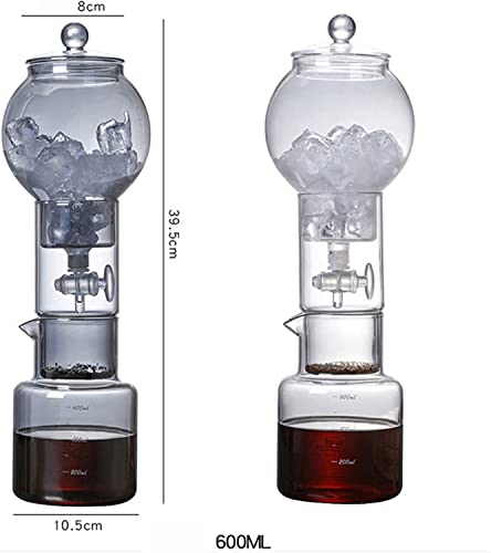 Cafetera Percoladora Manual 600 mL Vidrio Borosilicato miniatura 6