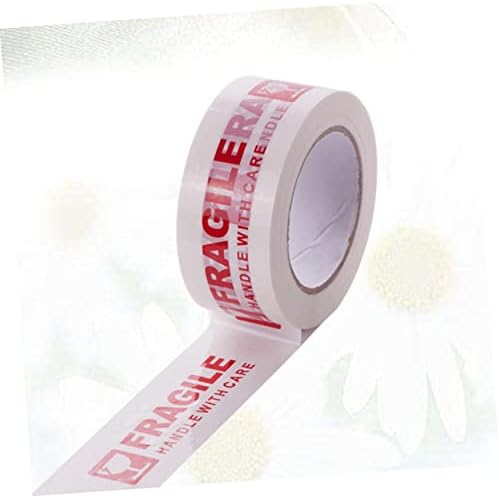 NUOBESTY Uyarı yapışkan bant, dikkat kırılgan kendinden yapışkanlı uyarı çıkartması, güvenli taşıma için, karton ve kutular için yapışkan bant - Görsel 5