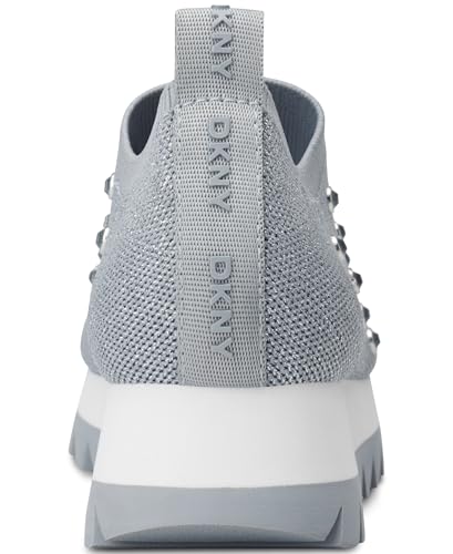 DKNY Women's Abbott Studded Knit Slip on Sneaker3