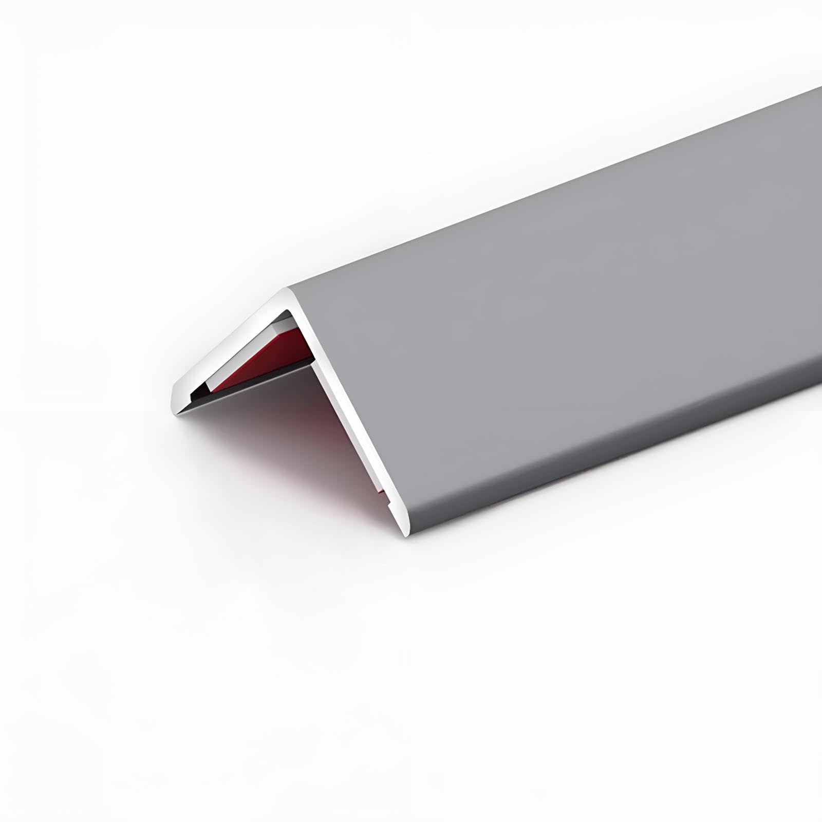 Raouoae Edge Protection Profile, Self-Adhesive Aluminum Alloy Corner & Angle Protector, 3x100cm For Safe, Elegant Solutions In Kitchens, Children’s Rooms & Workshops(Sternenhimmel grau,Breite 1.5 cm)