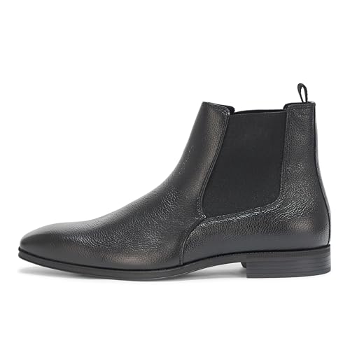 BOSS Men's Theon Leather Chelsea Boot2