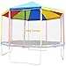 BIWKONI Trampoline Canopy, 10FT 8Post, Trampoline Sunshade Cover Outdoor Tent Backyard Rainproof Trampoline Accessories,10FT 8Post