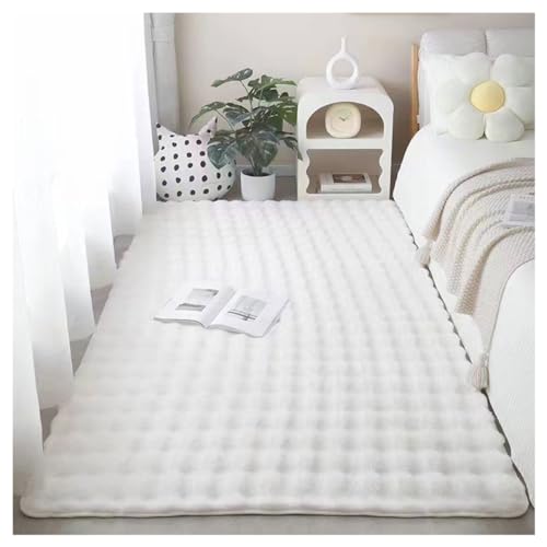 Tapis de chevet doux pour réchauffer le sol de la chambre