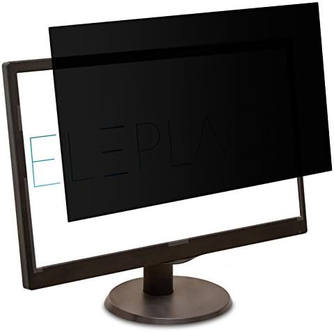 Eleplace Premium 23.0 Inch Privacy Screen for Widescreen Laptop, Notebook or Computer Monitor Anti-Glare Computer Privacy Filter with UV Protection- Double Anti Spy Privacy Screen Protector