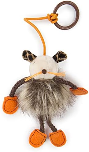 SmartyKat Bouncy Mouse Bungee Dangler Plush Cat Toy - Randomly Selected Color, One Size
