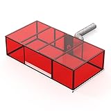 HUIOP Laser Engraving Machine, Laser Engraving Machine Dust-Proof Protective Box 1440x720x360mm Smoke Exhaust with Powerful Suction Fan All-Metal Structure PVC Enclosure Easy to Install