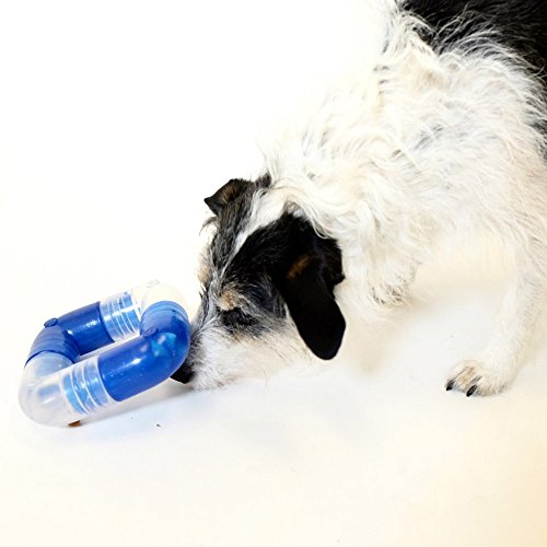 Planet Dog Orbee-Tuff Link - Interactive Treat Dispensing Puzzle Dog Toy #TOP6