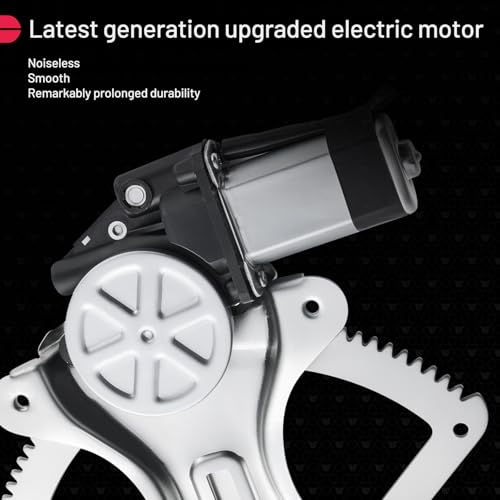 Image of BDFHYK 741-921 Power Window Regulator with Motor Front Left, Compatible with 2002-2006 Toyota Camry LE, SE, Compatible with 2005-2006 Toyota Camry Base
