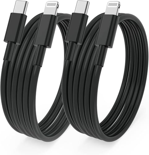 2Pack 6ft iPhone Fast Charger Cable, [Apple MFi Certified] USB