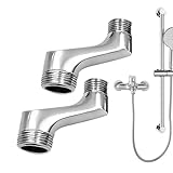 Adaptador de Ducha para Grifo de Bañera - Válvula Ajustable con Conector Angular,Adaptador para Alcachofa de Ducha,Para Mejorar el Lavadero, Renovar Fregadero, Proyectos de Bricolaje en el Hogar y Coc