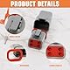 140 Stück Deutscher Stecker kfz, 2/3/4/6Pin DT Steckverbinder Wasserdichter, DT Stecker set, Auto Elektrischer Anschluss Stecker, KFZ Kabel Steckverbinder für Auto, Motorräder, LKW, Boots