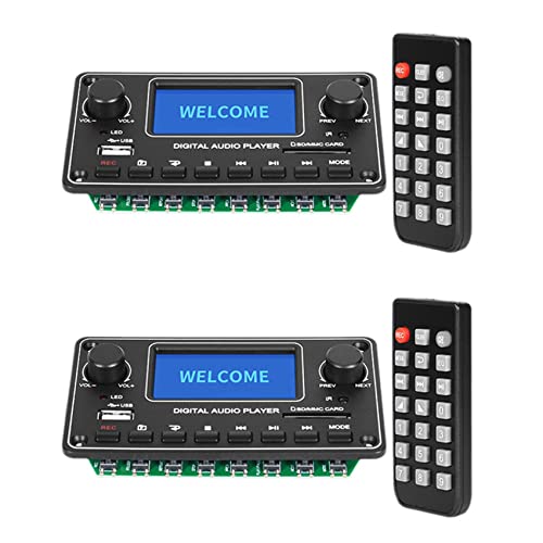 Pasotim 2 x TDM157 reproductor MP3 decodificador placa reproductor de audio USB SD BT módulo reproductor de música