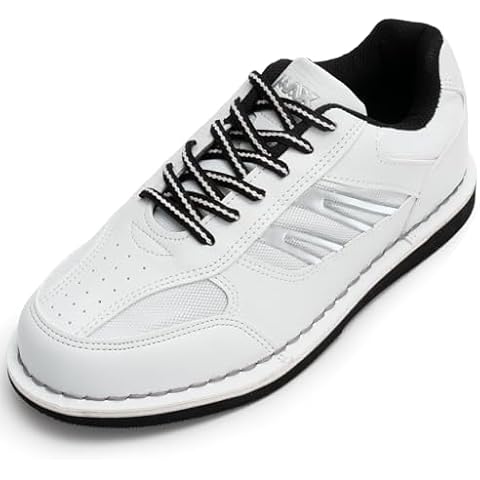 MAXWELTER Maxrise T-1 Bowling Shoes Men Right Handed White Cover