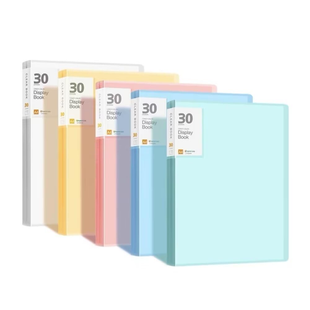 【③】　クリアファイル Amazon.co.jp: Artispro ファイル A4クリアブック クリア