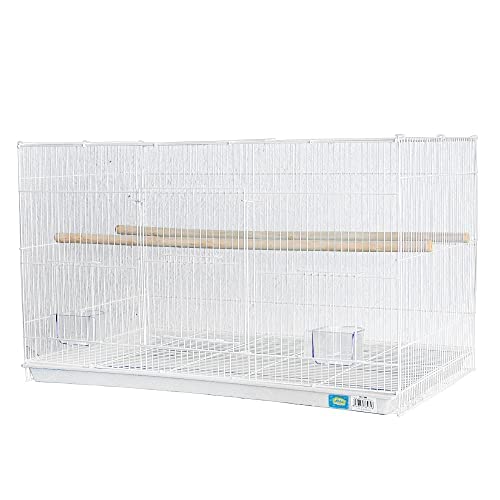 Jaula Metálica para Pájaros con Comedero - 76X45X45CM - Color Aleatorio (260)